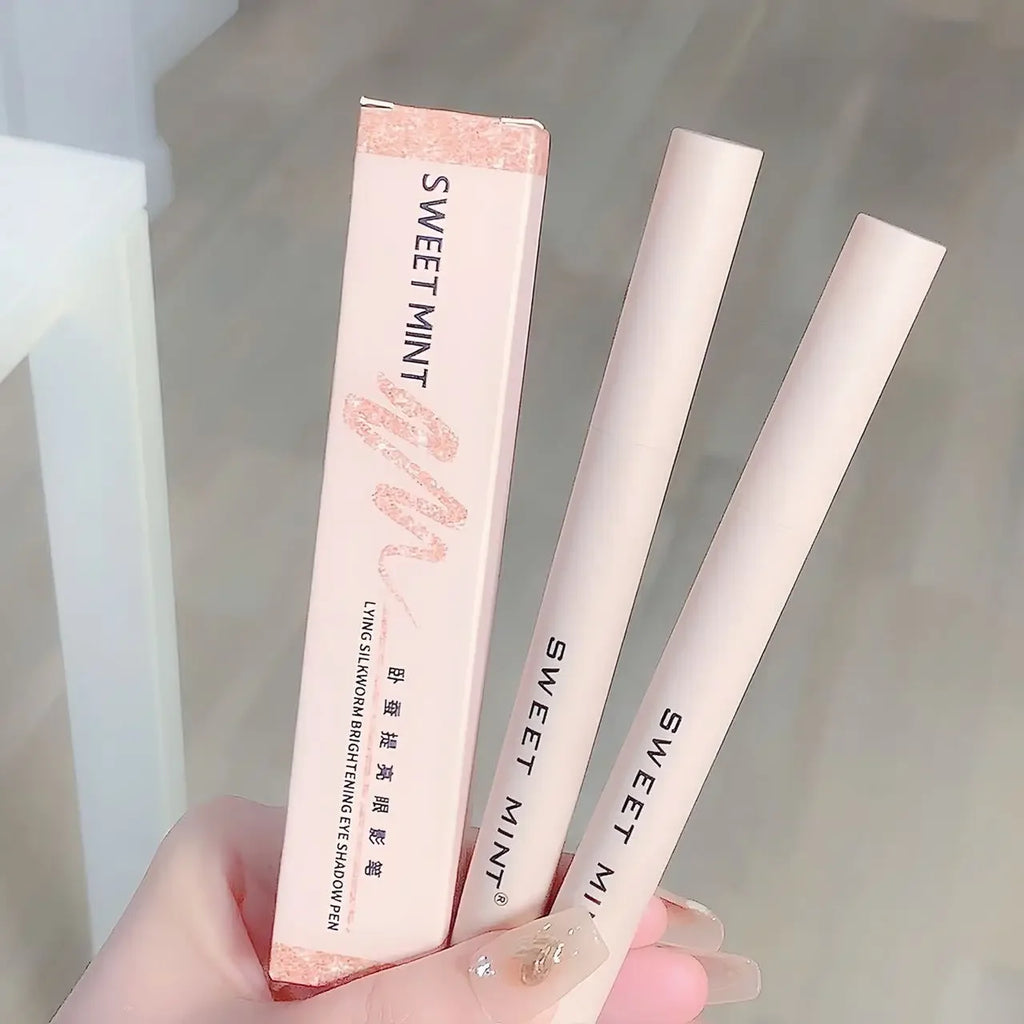 Eye Shadow Lying Silkworm Highlighter Pen Korean Eyes MakeupBrightening Glitter Eyeshadow Stick