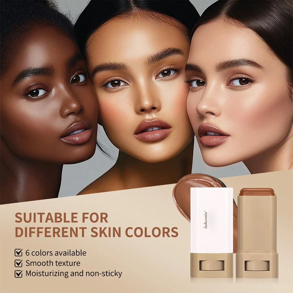 Foundation Cream Stick Waterproof Lasting Oil-control Cover Acne Makeup Smooth Moisturize Concealer Serum