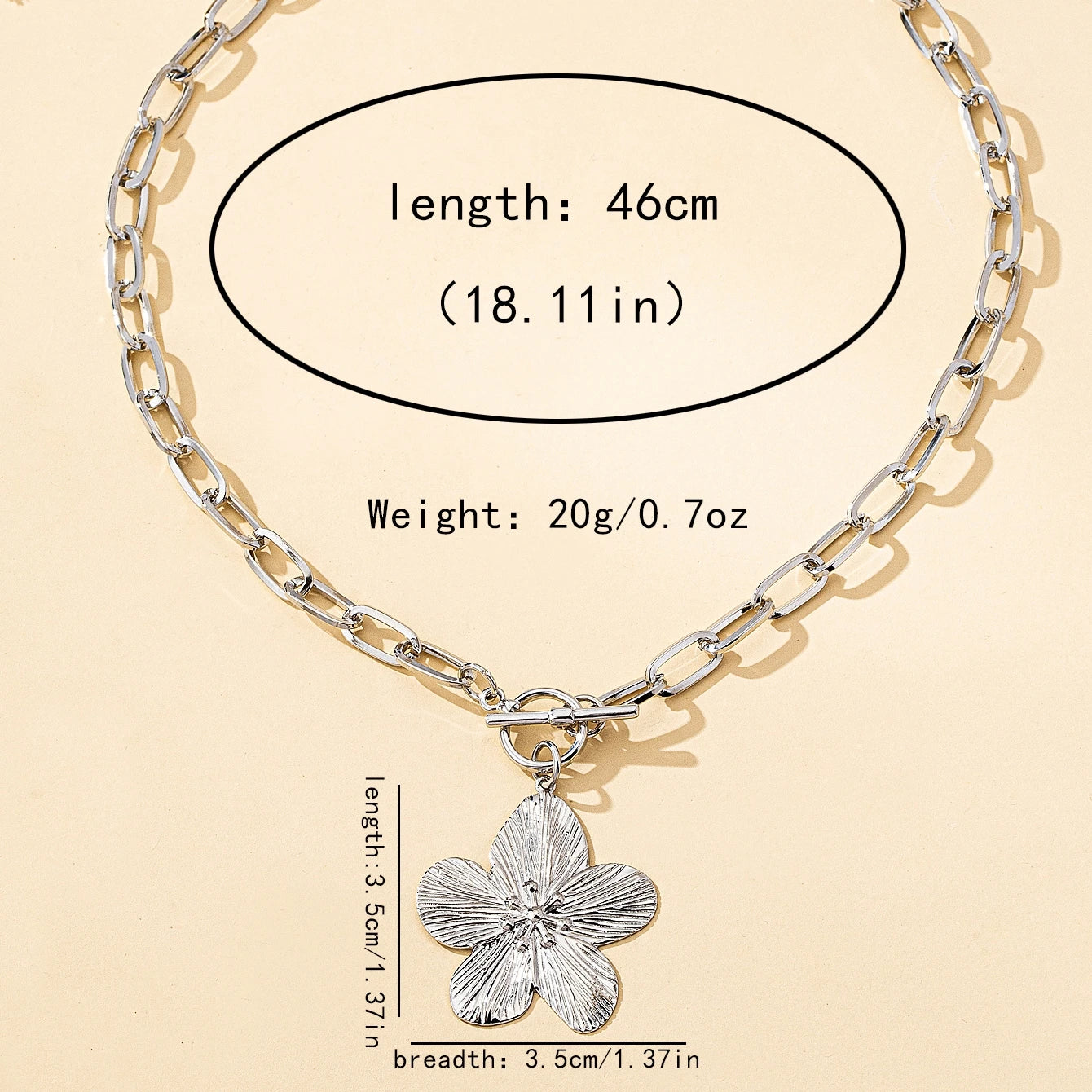 Wisteria Flower Necklace,