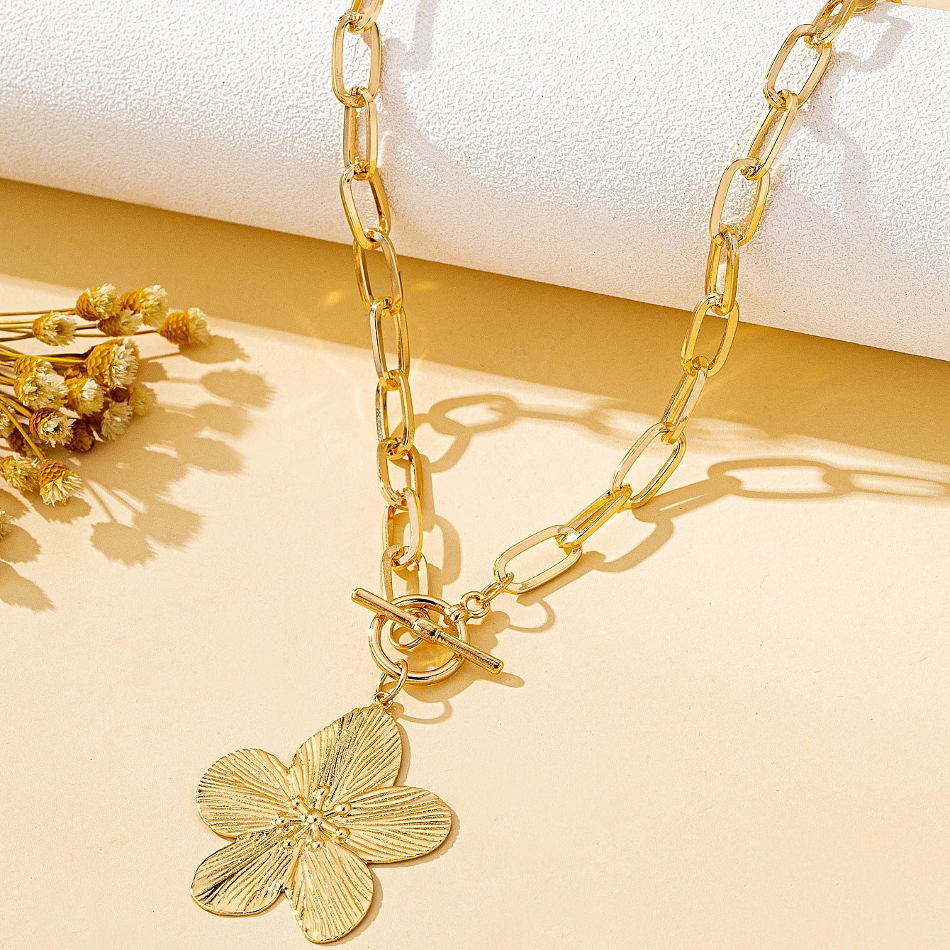 Wisteria Flower Necklace,