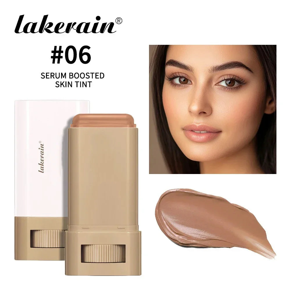 Foundation Cream Stick Waterproof Lasting Oil-control Cover Acne Makeup Smooth Moisturize Concealer Serum