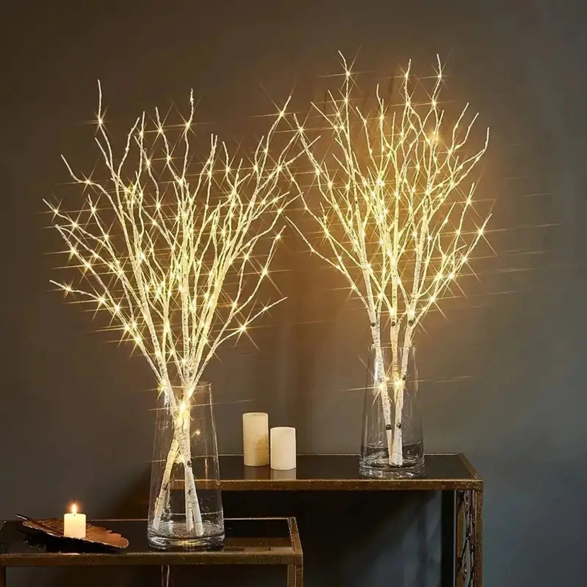 Birch Branch Light LED Festive Lights  Wedding Decoration Twig Outdoor Lights
