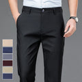Smart Casual Men's Trousers Office Quick Dry Suit Pants New Spring Autumn Korean Straight Pants