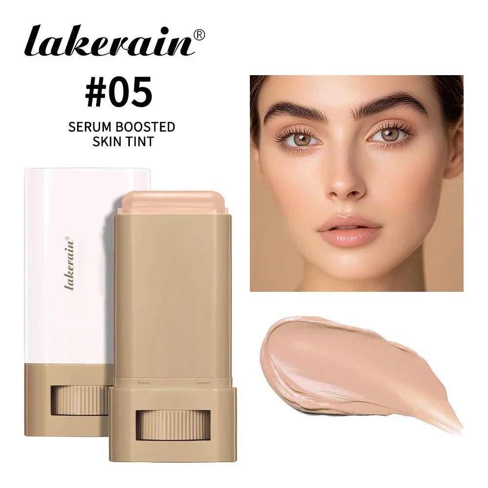 Foundation Cream Stick Waterproof Lasting Oil-control Cover Acne Makeup Smooth Moisturize Concealer Serum