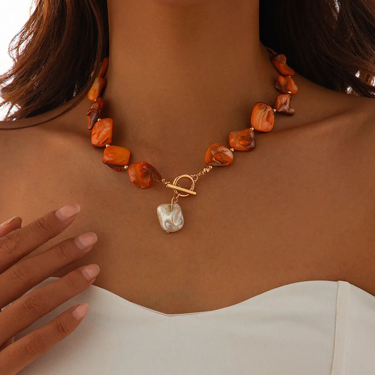 Necklace Women Clavicle Chain Beach Jewelry