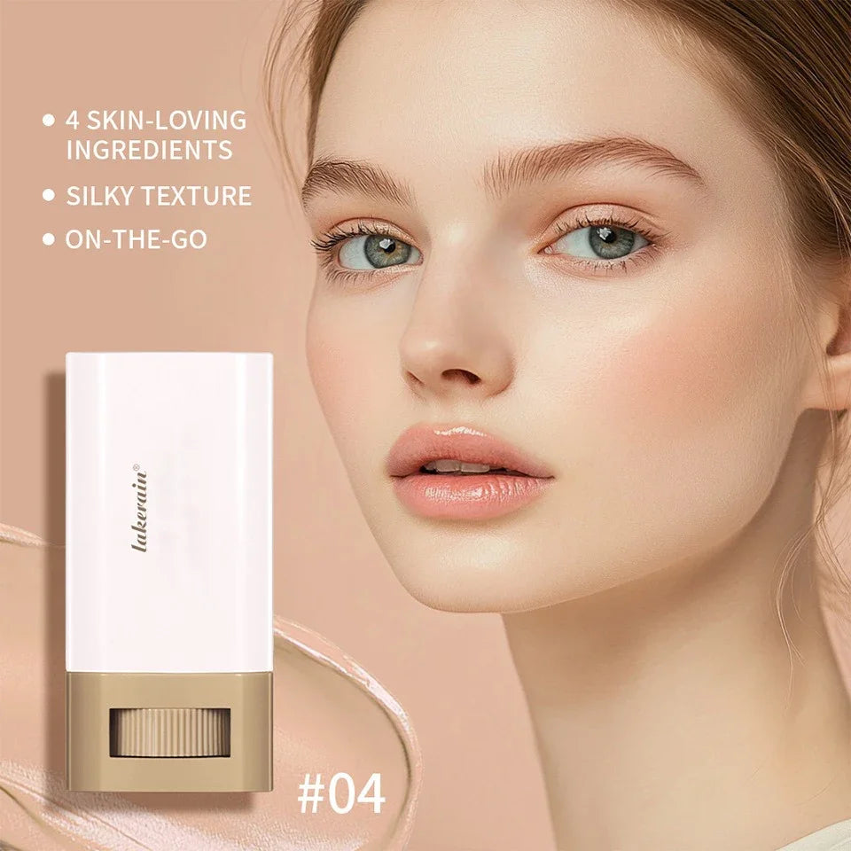 Foundation Cream Stick Waterproof Lasting Oil-control Cover Acne Makeup Smooth Moisturize Concealer Serum